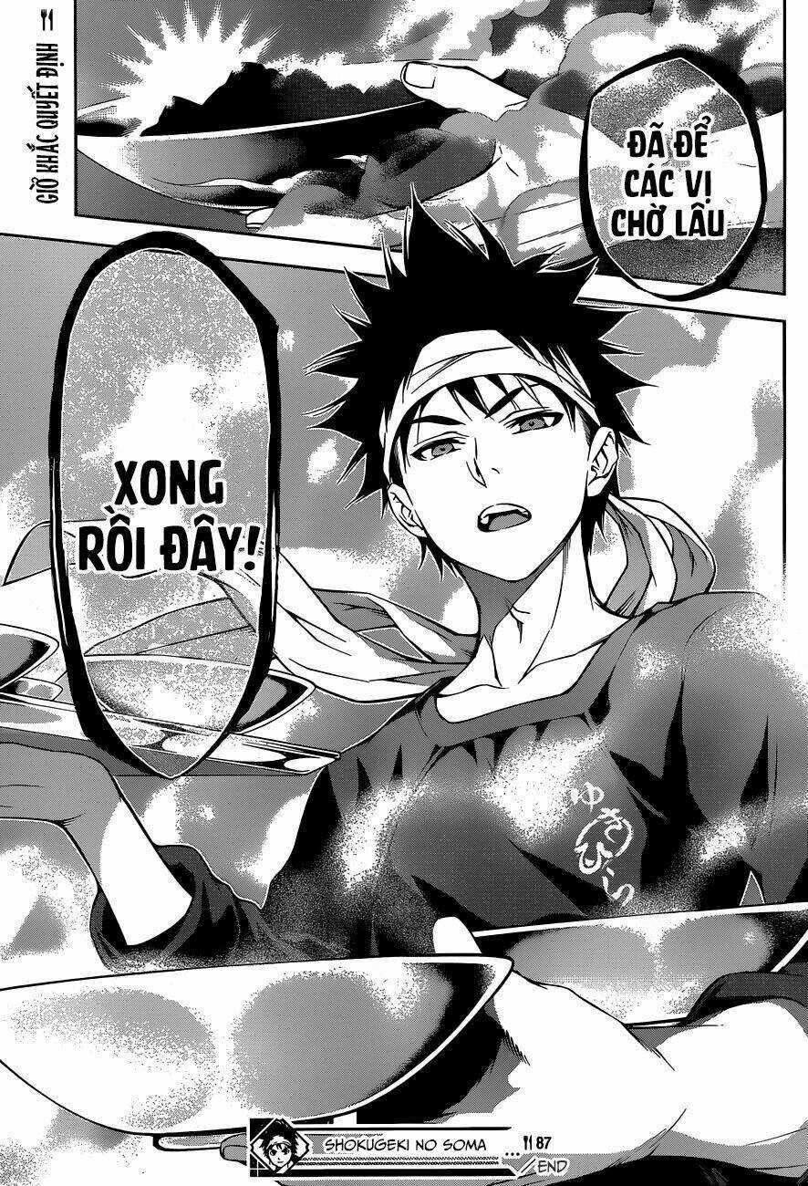 Cuộc Chiến Ẩm Thực Chapter 87 trang 19