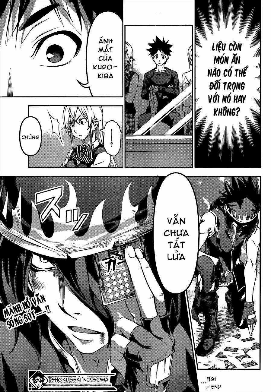 Cuộc Chiến Ẩm Thực Chapter 91 trang 20