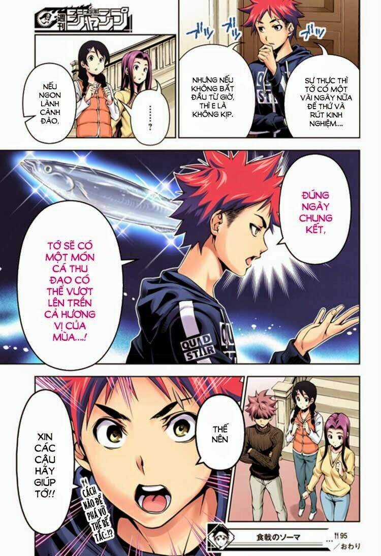 Cuộc Chiến Ẩm Thực Chapter 95 trang 23