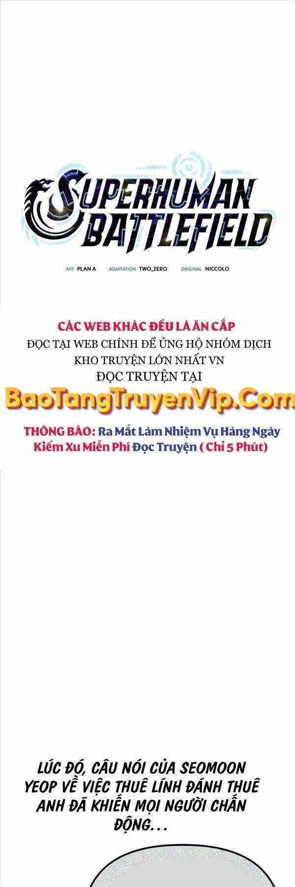 Cuộc Chiến Siêu Nhân Chapter 80 trang 0