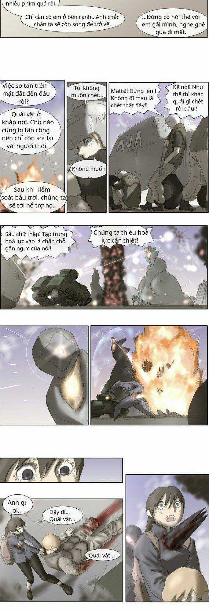 Cuộc Chiến Với Quái Vật Tại Kỷ Nguyên 430 Chapter 13 trang 6