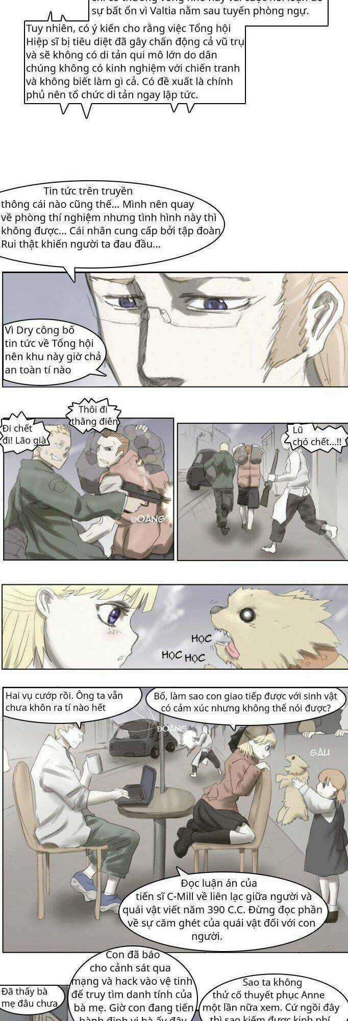 Cuộc Chiến Với Quái Vật Tại Kỷ Nguyên 430 Chapter 17 trang 2