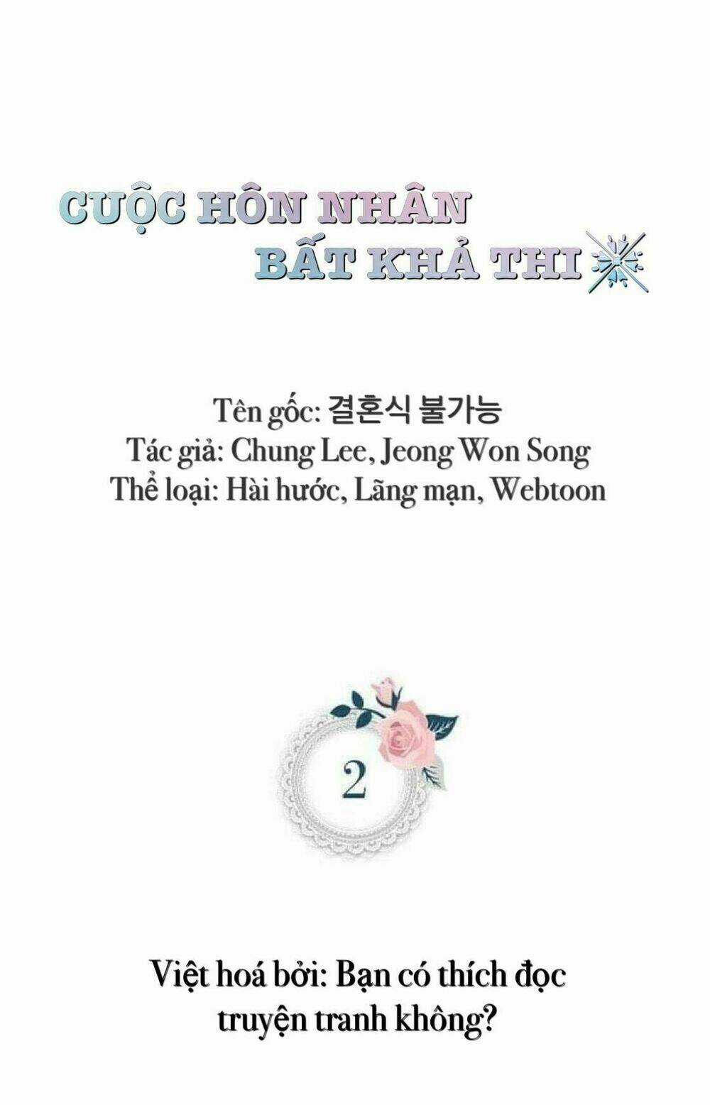 Cuộc Hôn Nhân Bất Khả Thi Chapter 2 trang 2