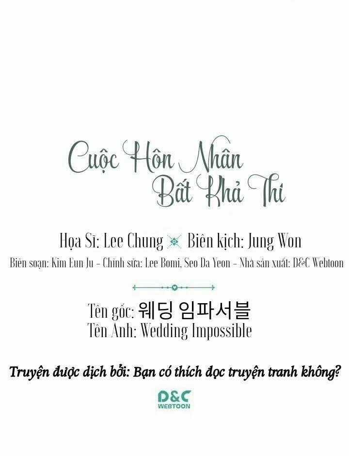 Cuộc Hôn Nhân Bất Khả Thi Chapter 3 trang 34