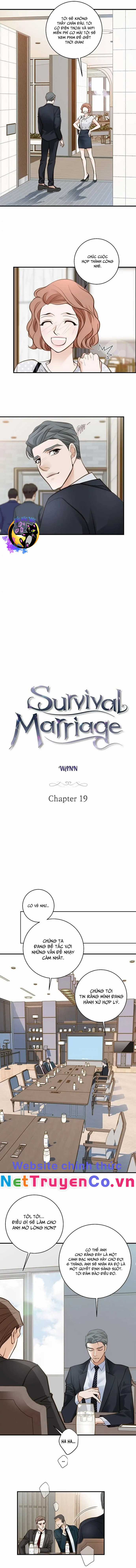 CUỘC HÔN NHÂN SỐNG CÒN Chapter 19 trang 1