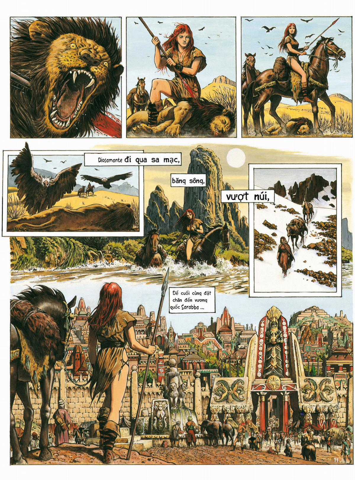 Cuộc khổ nạn của Diosamante Chapter 1 trang 11