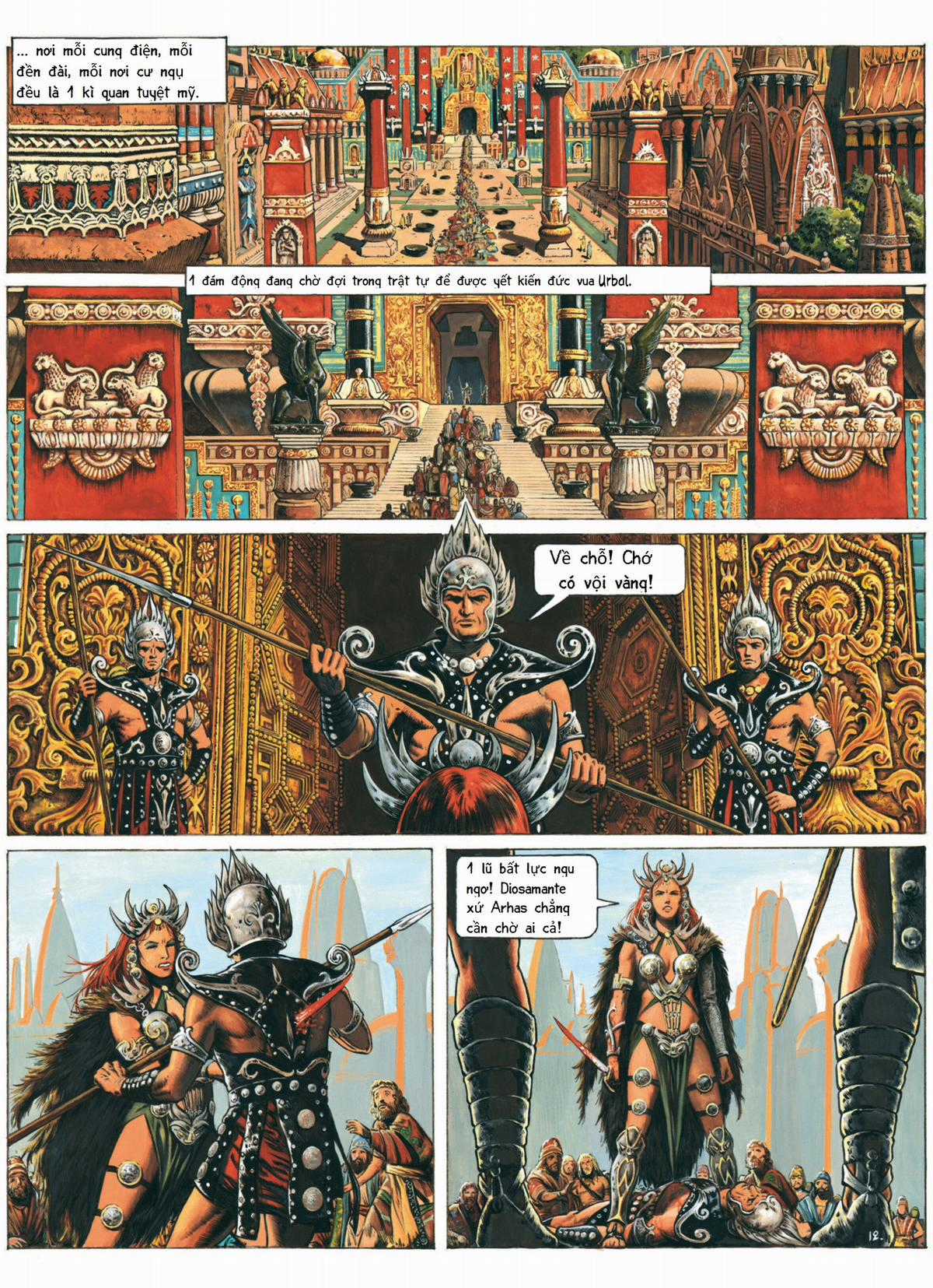 Cuộc khổ nạn của Diosamante Chapter 1 trang 12