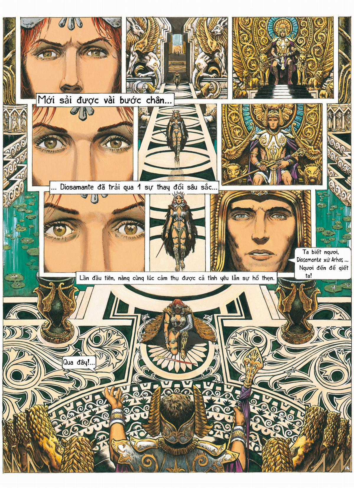 Cuộc khổ nạn của Diosamante Chapter 1 trang 14