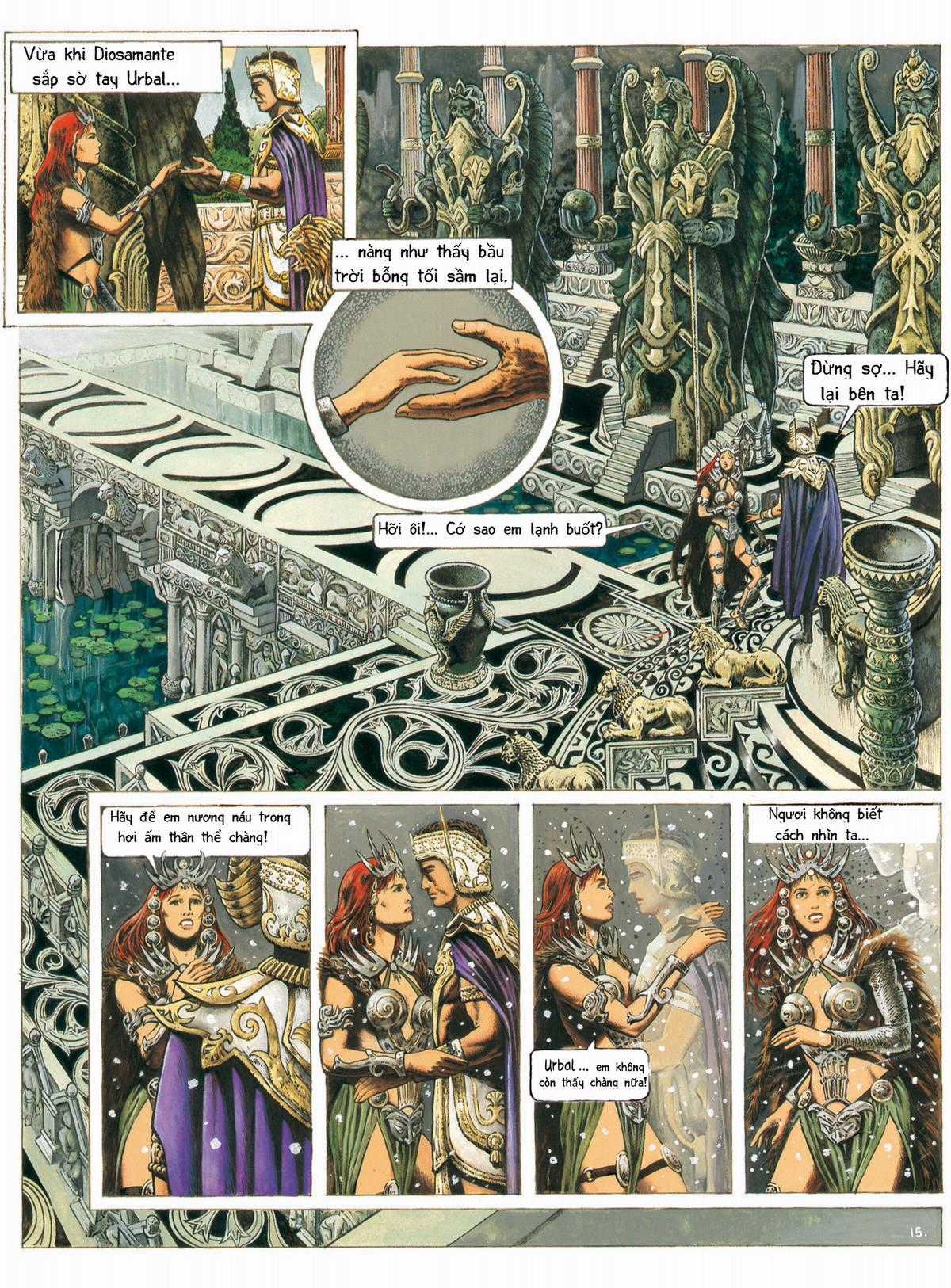 Cuộc khổ nạn của Diosamante Chapter 1 trang 15