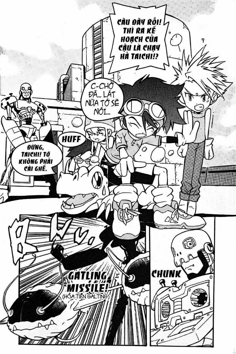 Cuộc Phiêu Lưu Của Những Con Thú Digimon Chapter 4 trang 18