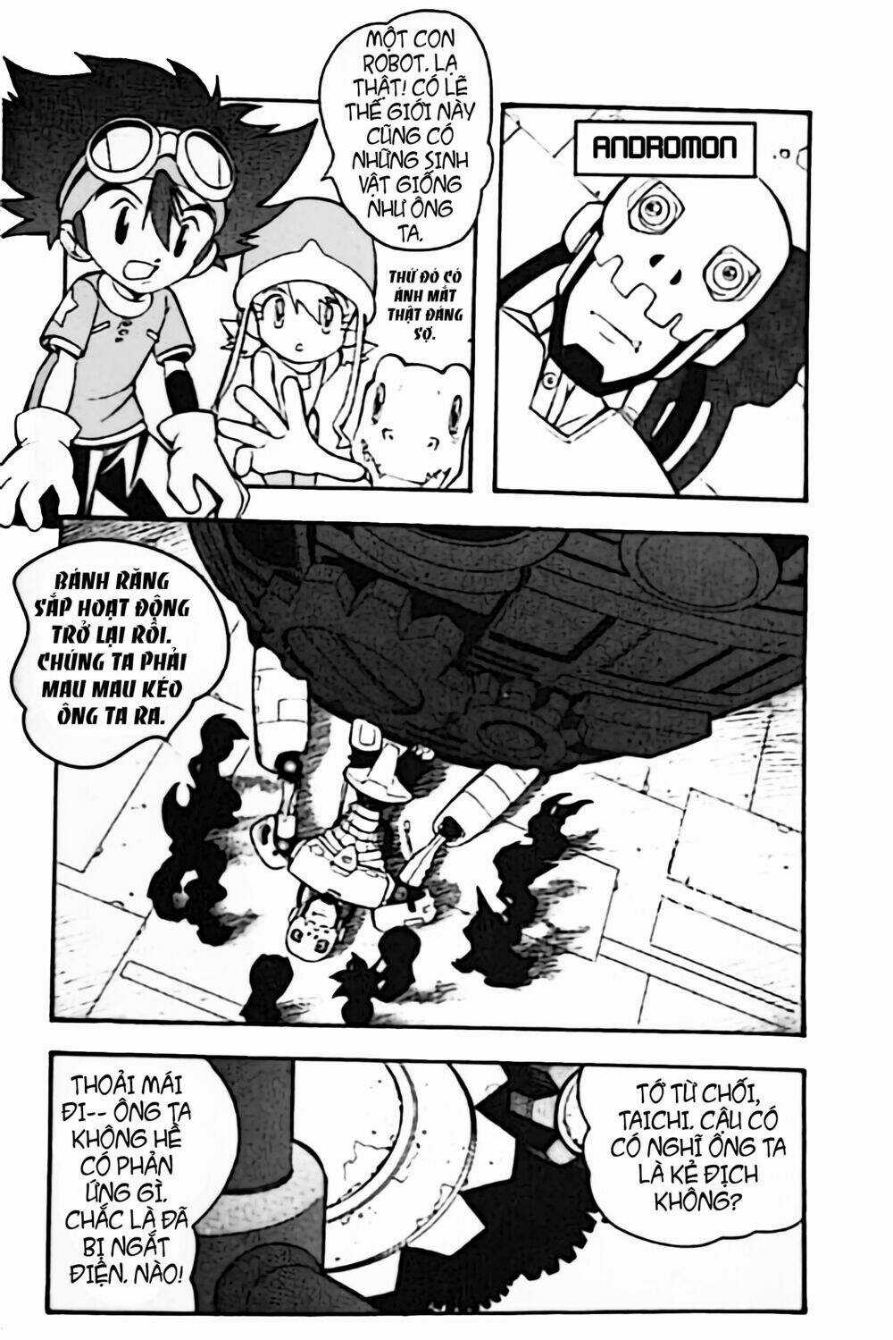 Cuộc Phiêu Lưu Của Những Con Thú Digimon Chapter 4 trang 8