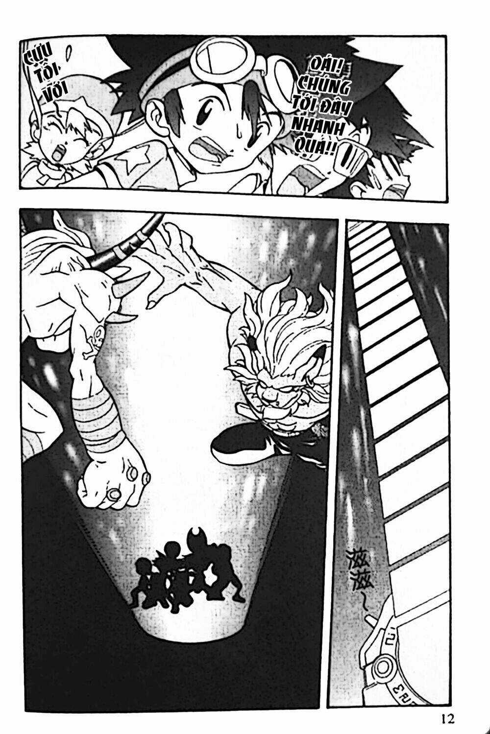 Cuộc Phiêu Lưu Của Những Con Thú Digimon Chapter 8 trang 5