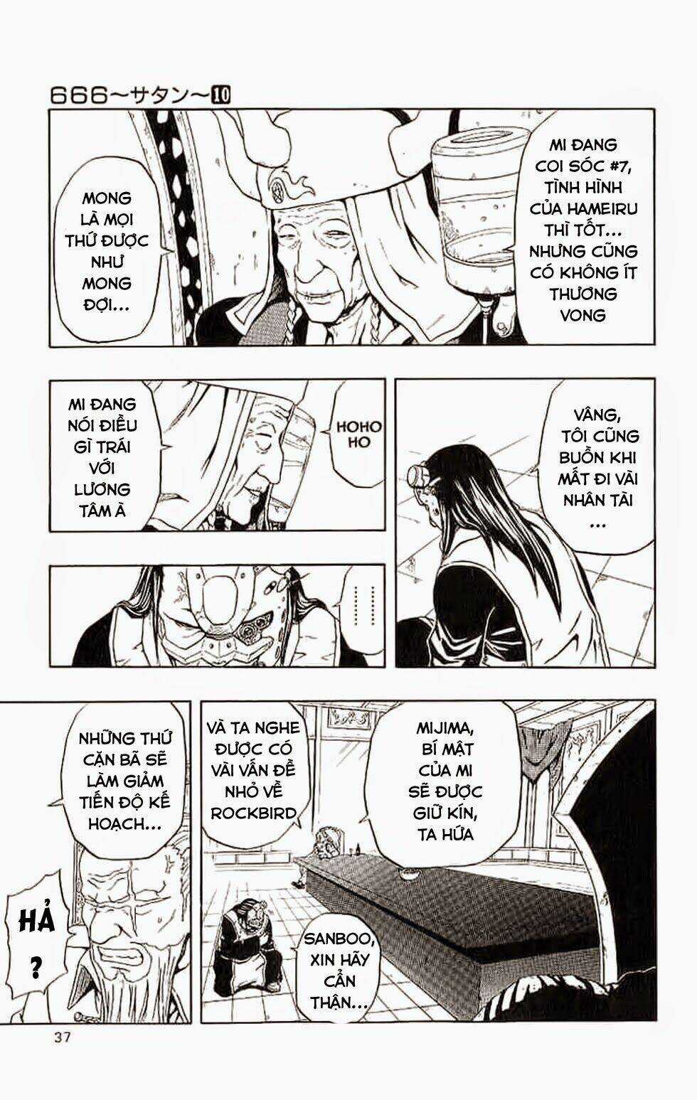 Cuộc Phiêu Lưu Của Quỷ Satan Chapter 37 trang 33