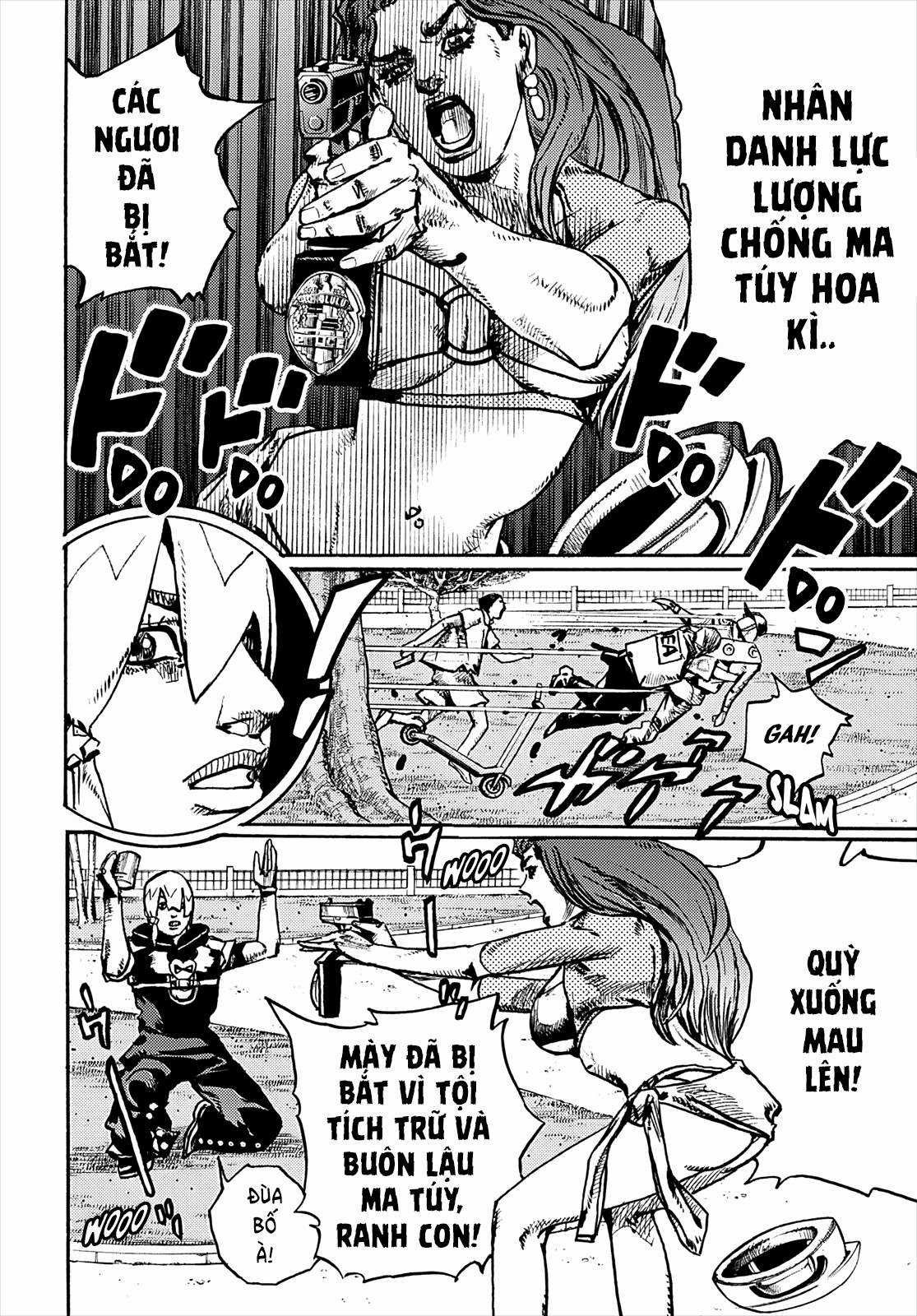 Cuộc Phiêu Lưu Kì Lạ Của Jojo Phần 9 - The JOJOlands (UPDATE CHAP 10) Chapter 2 trang 12