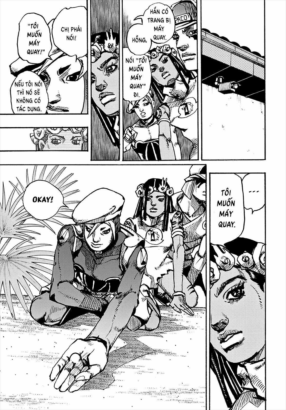 Cuộc Phiêu Lưu Kì Lạ Của Jojo Phần 9 - The JOJOlands (UPDATE CHAP 10) Chapter 2 trang 35