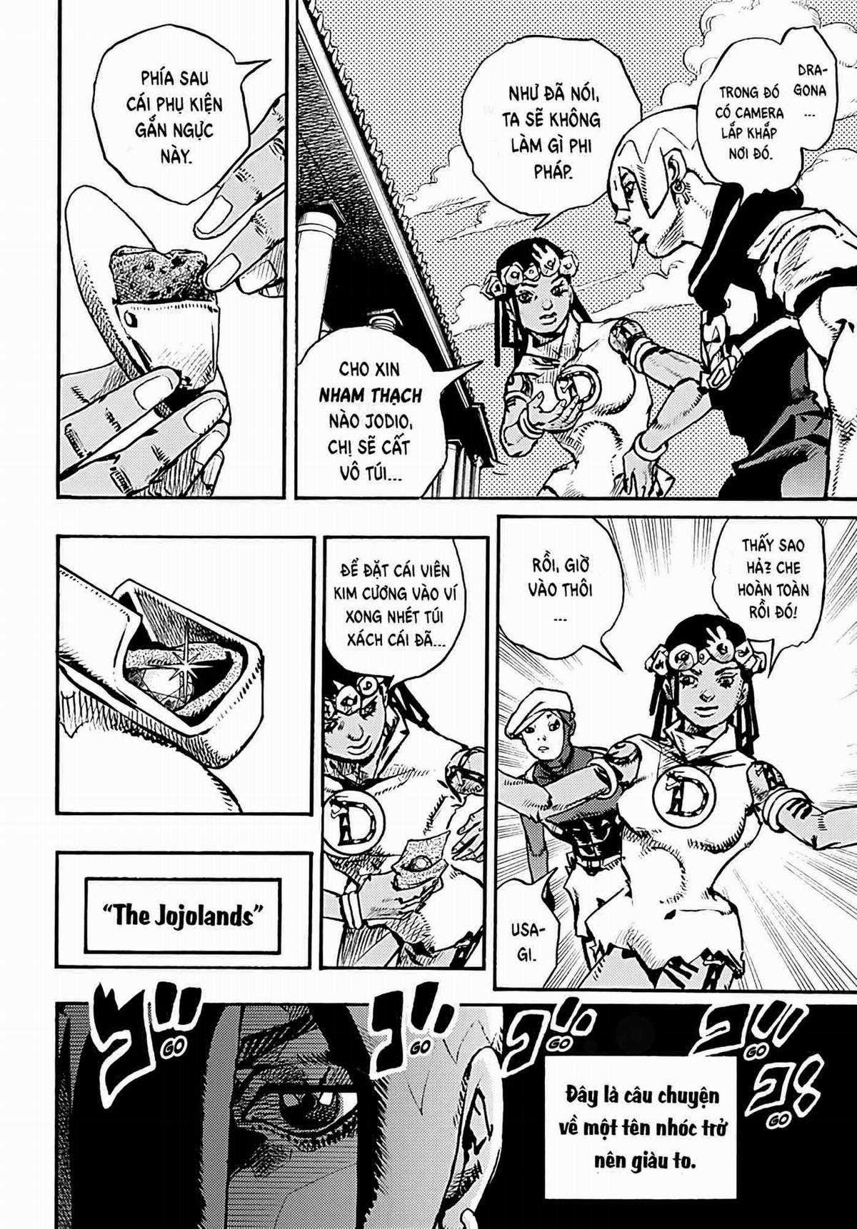 Cuộc Phiêu Lưu Kì Lạ Của Jojo Phần 9 - The JOJOlands (UPDATE CHAP 10) Chapter 8 trang 18