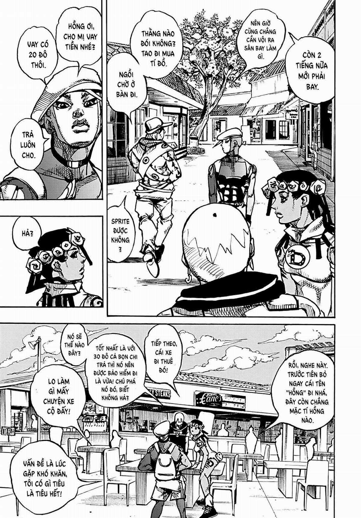 Cuộc Phiêu Lưu Kì Lạ Của Jojo Phần 9 - The JOJOlands (UPDATE CHAP 10) Chapter 8 trang 4
