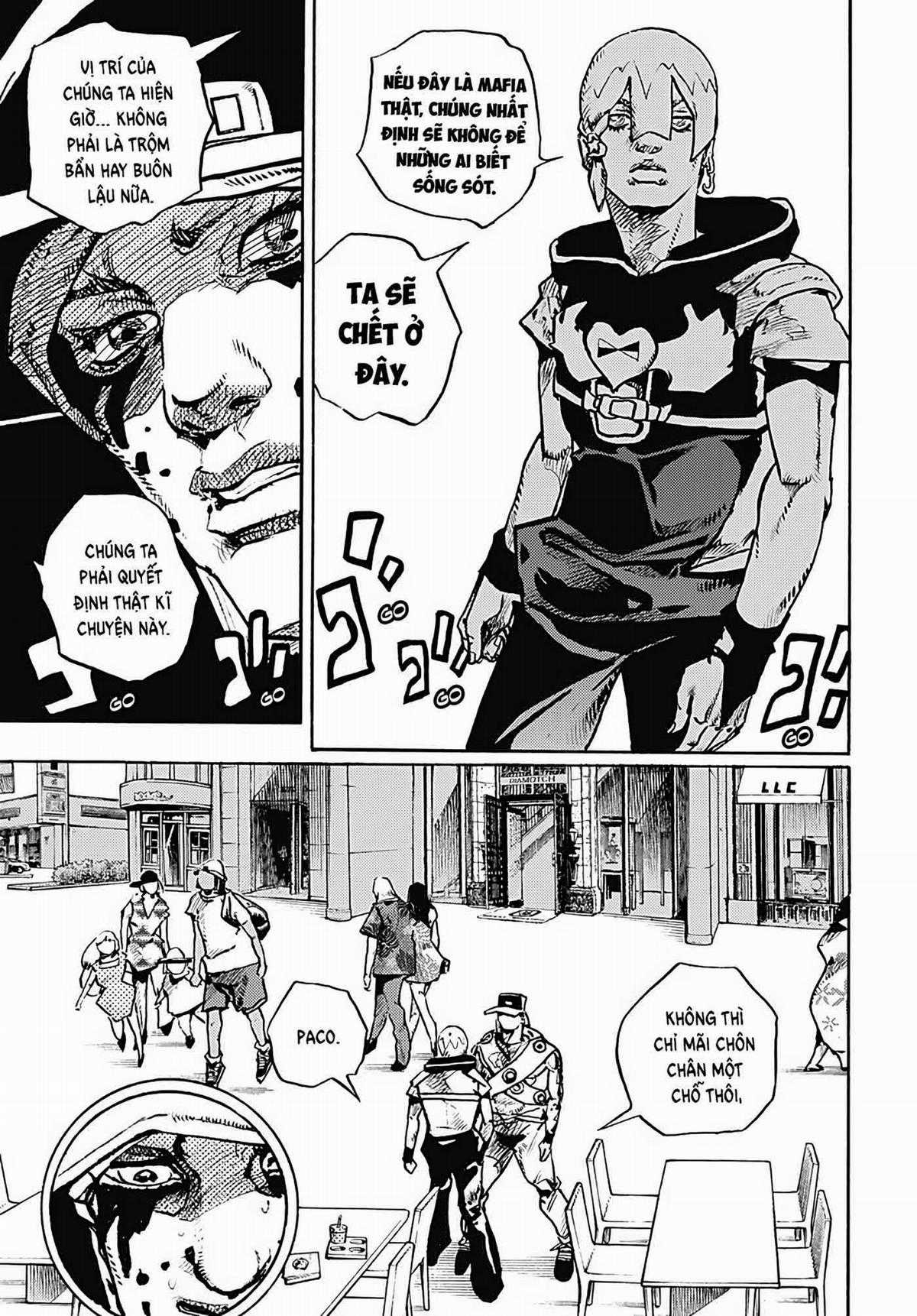 Cuộc Phiêu Lưu Kì Lạ Của Jojo Phần 9 - The JOJOlands (UPDATE CHAP 10) Chapter 9 trang 11