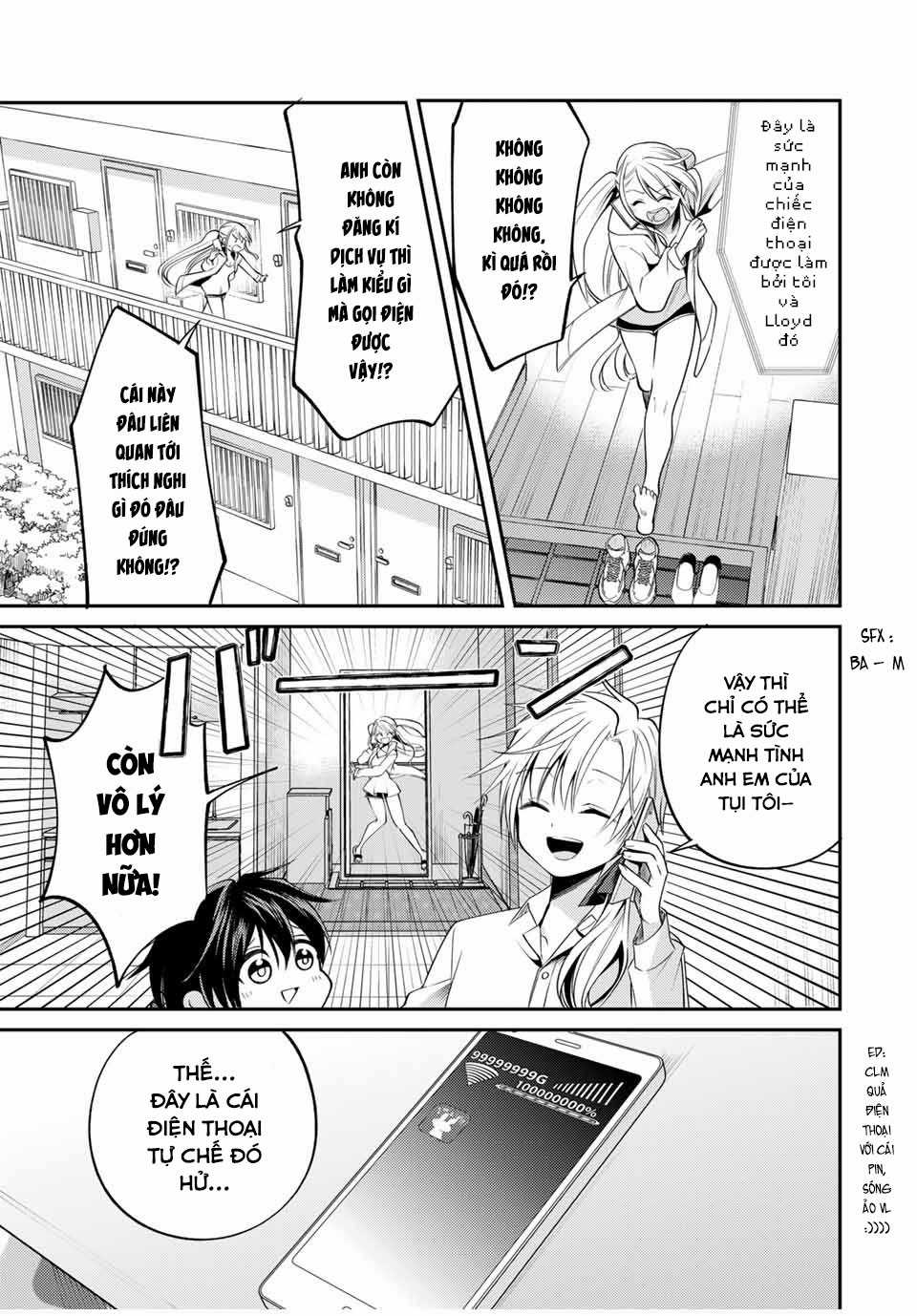 Cuộc sống của Nhị hoàng tử bị dịch chuyển đến thế giới hiện đại Chapter 7 trang 14