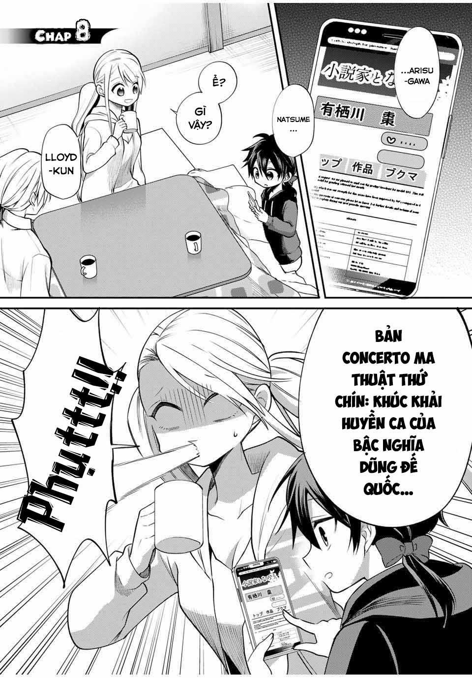 Cuộc sống của Nhị hoàng tử bị dịch chuyển đến thế giới hiện đại Chapter 8 trang 4