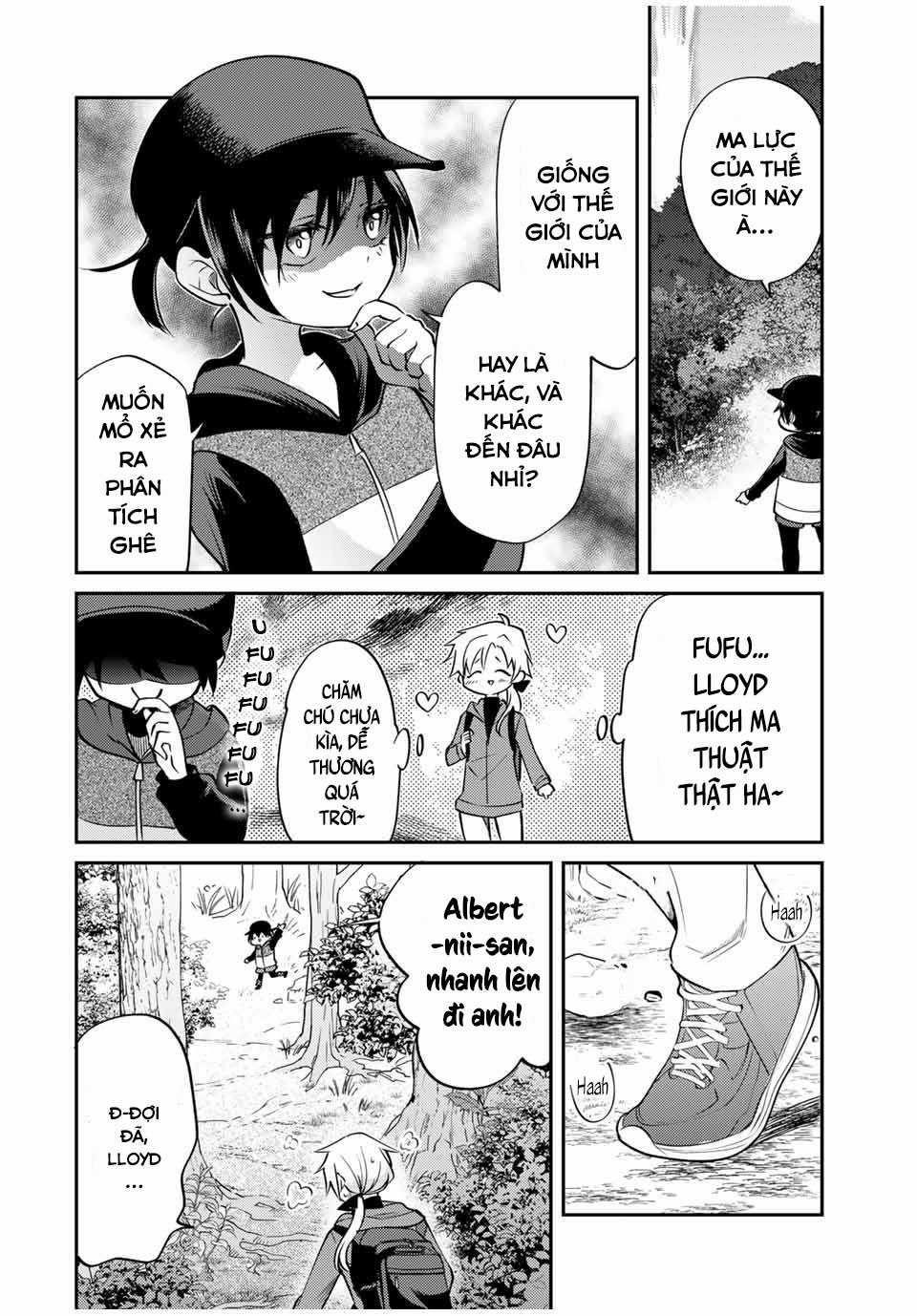 Cuộc sống của Nhị hoàng tử bị dịch chuyển đến thế giới hiện đại Chapter 9 trang 9