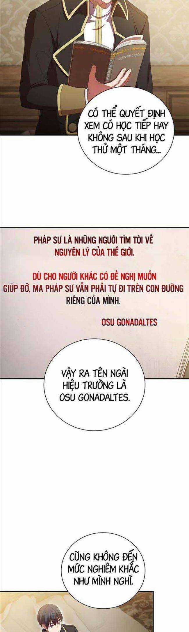 Cuộc Sống Của Pháp Sư Tại Học Viện Ma Pháp Chapter 4 trang 14