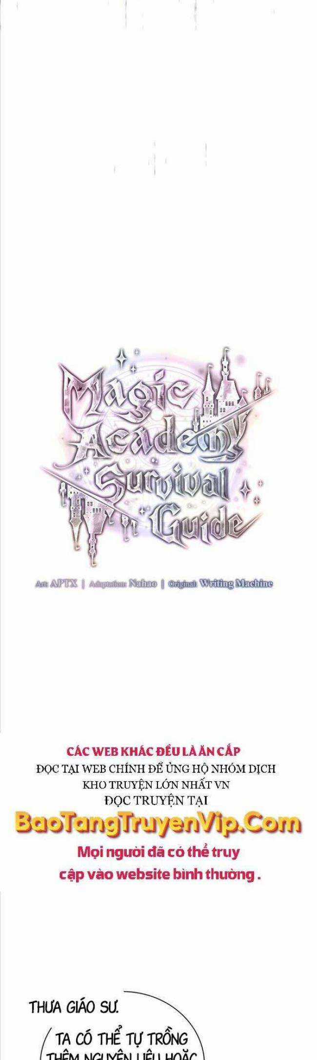 Cuộc Sống Của Pháp Sư Tại Học Viện Ma Pháp Chapter 7 trang 3