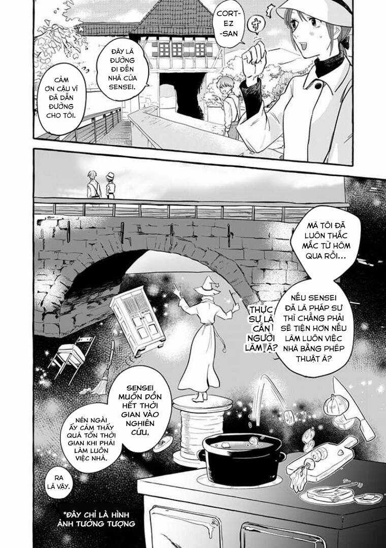 Cuộc Sống Khi Làm Hầu Gái Cho Pháp Sư Hướng Nội. Chapter 1 trang 34
