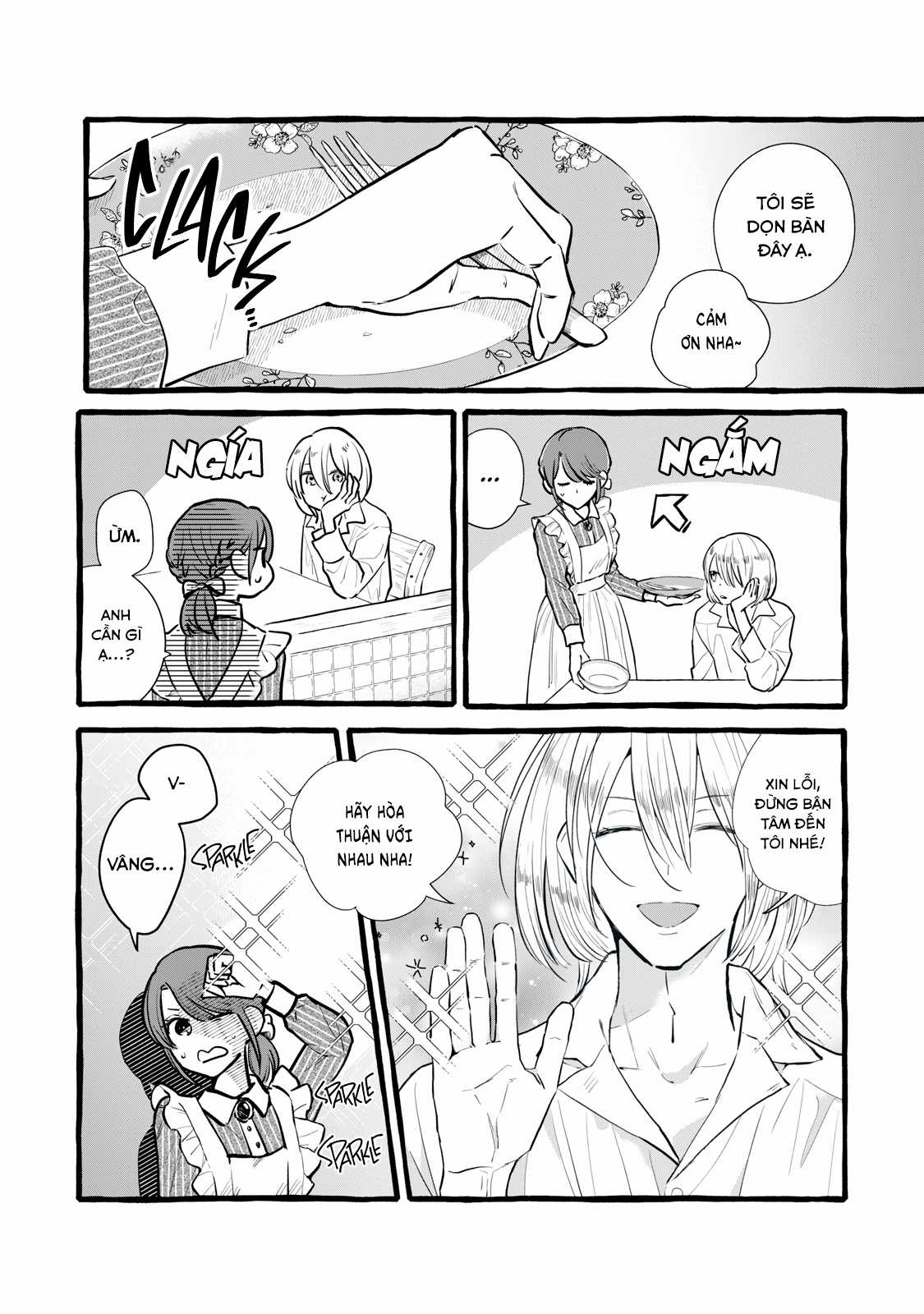 Cuộc Sống Khi Làm Hầu Gái Cho Pháp Sư Hướng Nội. Chapter 13 trang 12