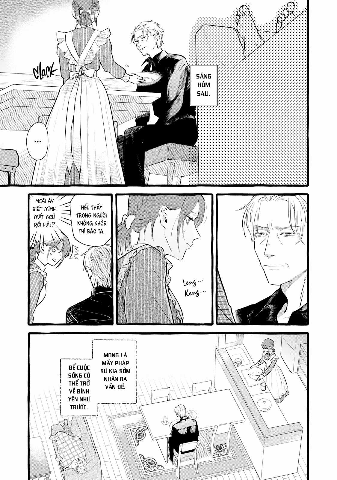 Cuộc Sống Khi Làm Hầu Gái Cho Pháp Sư Hướng Nội. Chapter 13 trang 17