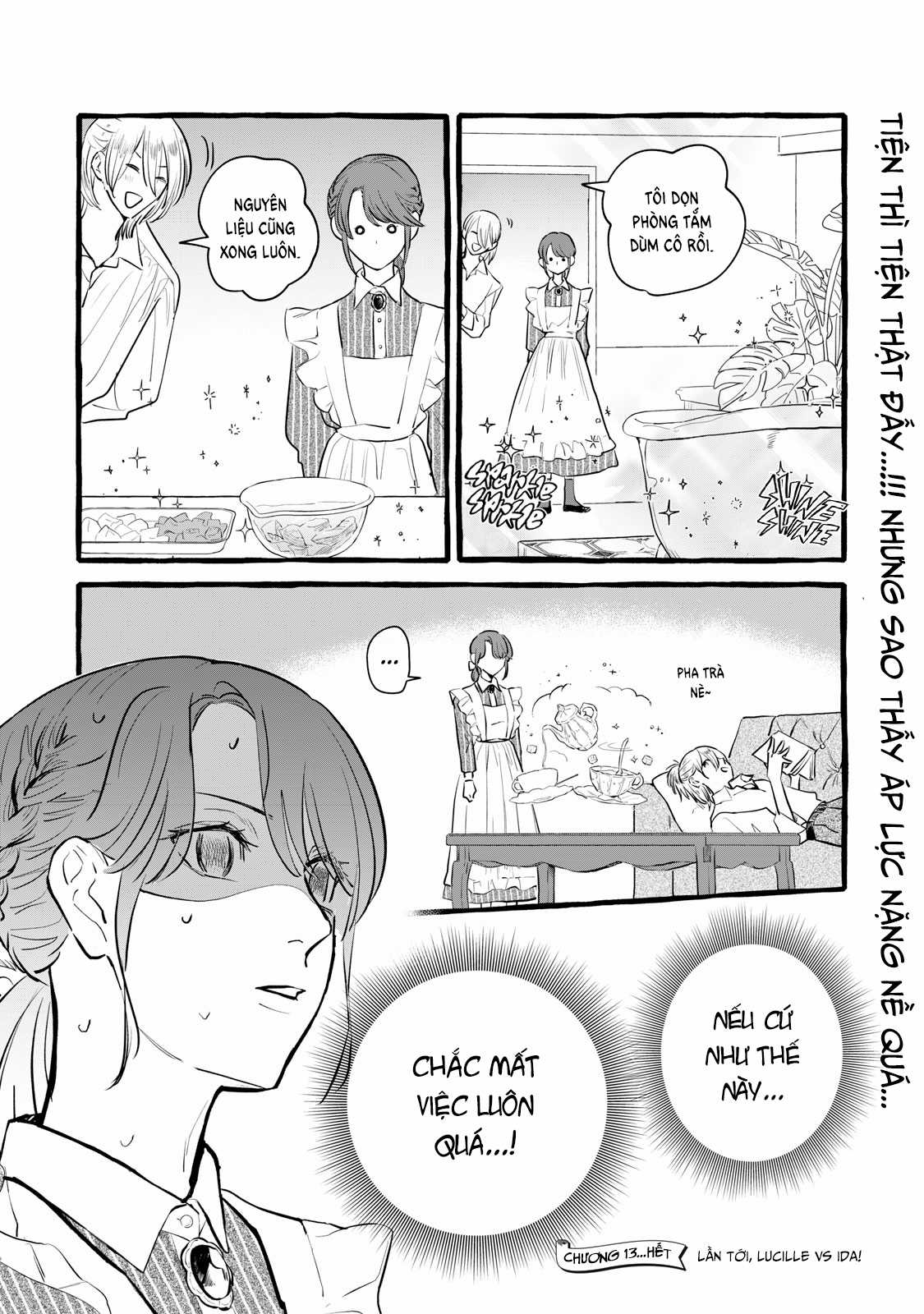 Cuộc Sống Khi Làm Hầu Gái Cho Pháp Sư Hướng Nội. Chapter 13 trang 30