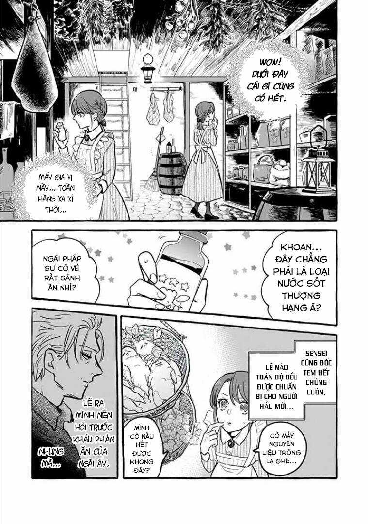 Cuộc Sống Khi Làm Hầu Gái Cho Pháp Sư Hướng Nội. Chapter 2 trang 13