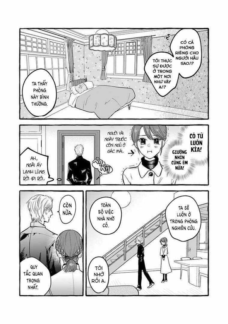 Cuộc Sống Khi Làm Hầu Gái Cho Pháp Sư Hướng Nội. Chapter 2 trang 8