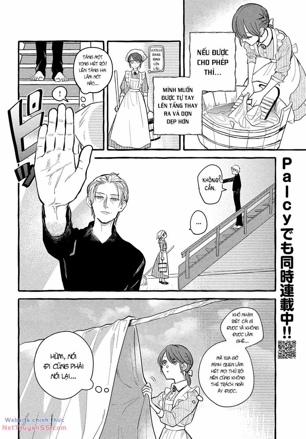 Cuộc Sống Khi Làm Hầu Gái Cho Pháp Sư Hướng Nội. Chapter 3 trang 12