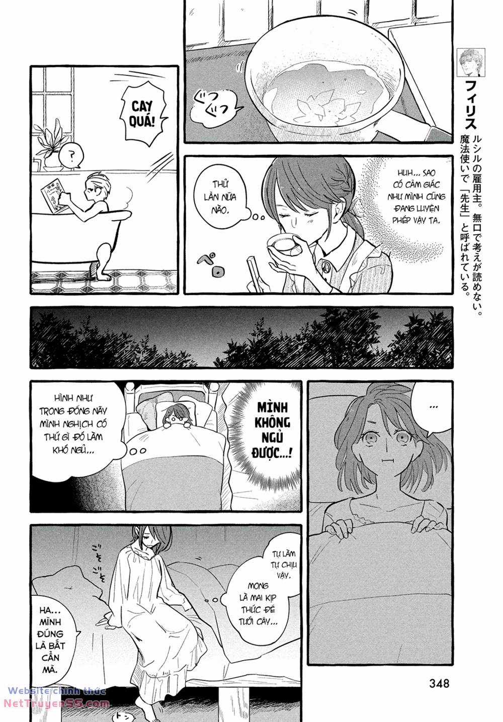 Cuộc Sống Khi Làm Hầu Gái Cho Pháp Sư Hướng Nội. Chapter 3 trang 4