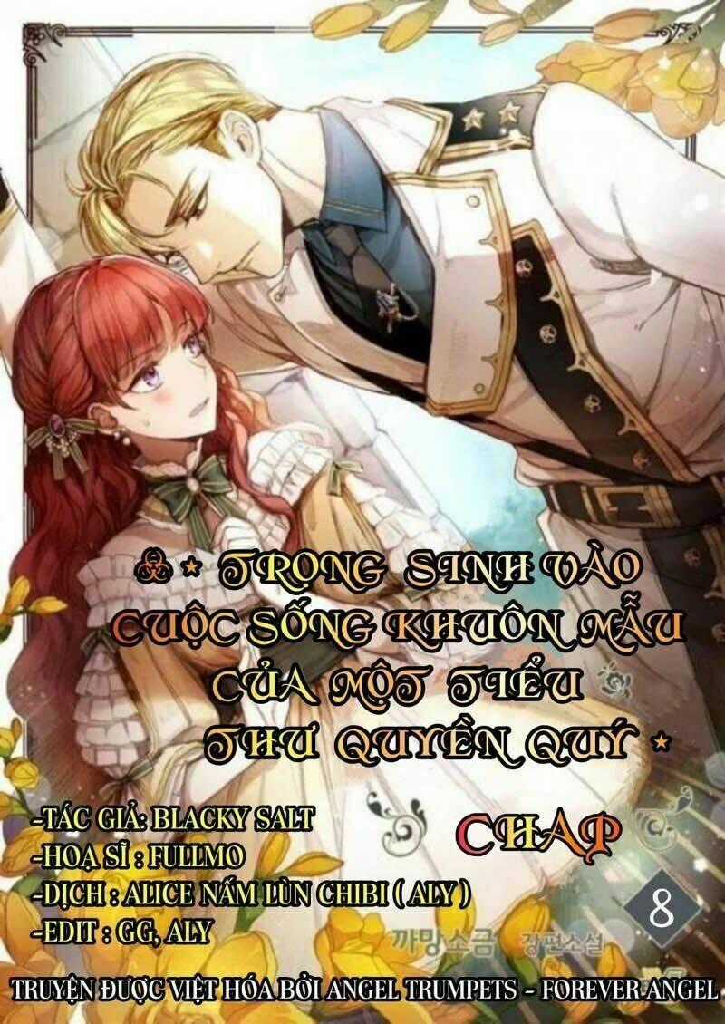 Cuộc Sống Rập Khuôn Của Một Quý Cô Tái Sinh! Chapter 8 trang 0