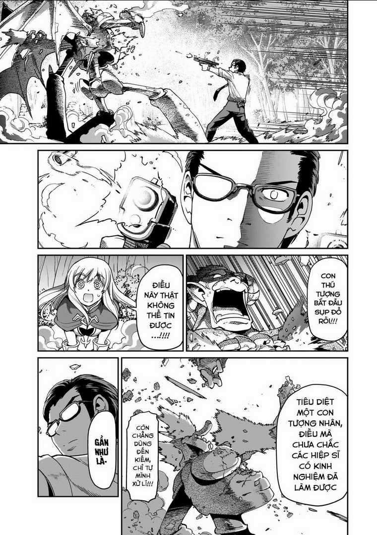 Cuộc Sống Thiện Xạ Của Ông Chú Được Triệu Hồi Sang Dị Giới Chapter 1 trang 25