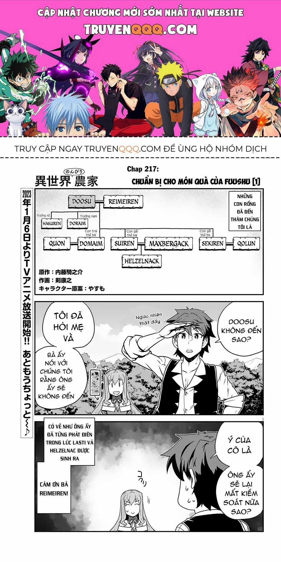 Cuộc Sống Thong Dong Ở Dị Thế Giới Chương 217 trang 0