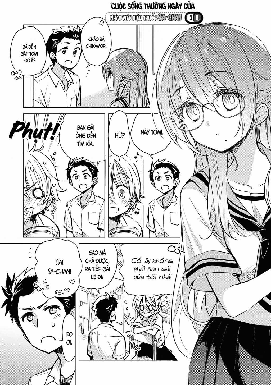 Cuộc Sống Thường Ngày Của Nhân Viên Hiệu Thuốc Sa-Chan Chuong 18 trang 2