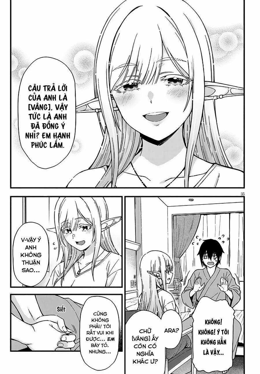 Cuộc Sống Thường Nhật Với Nàng Elf Đến Từ Thế Giới Khác Chapter 1 trang 34