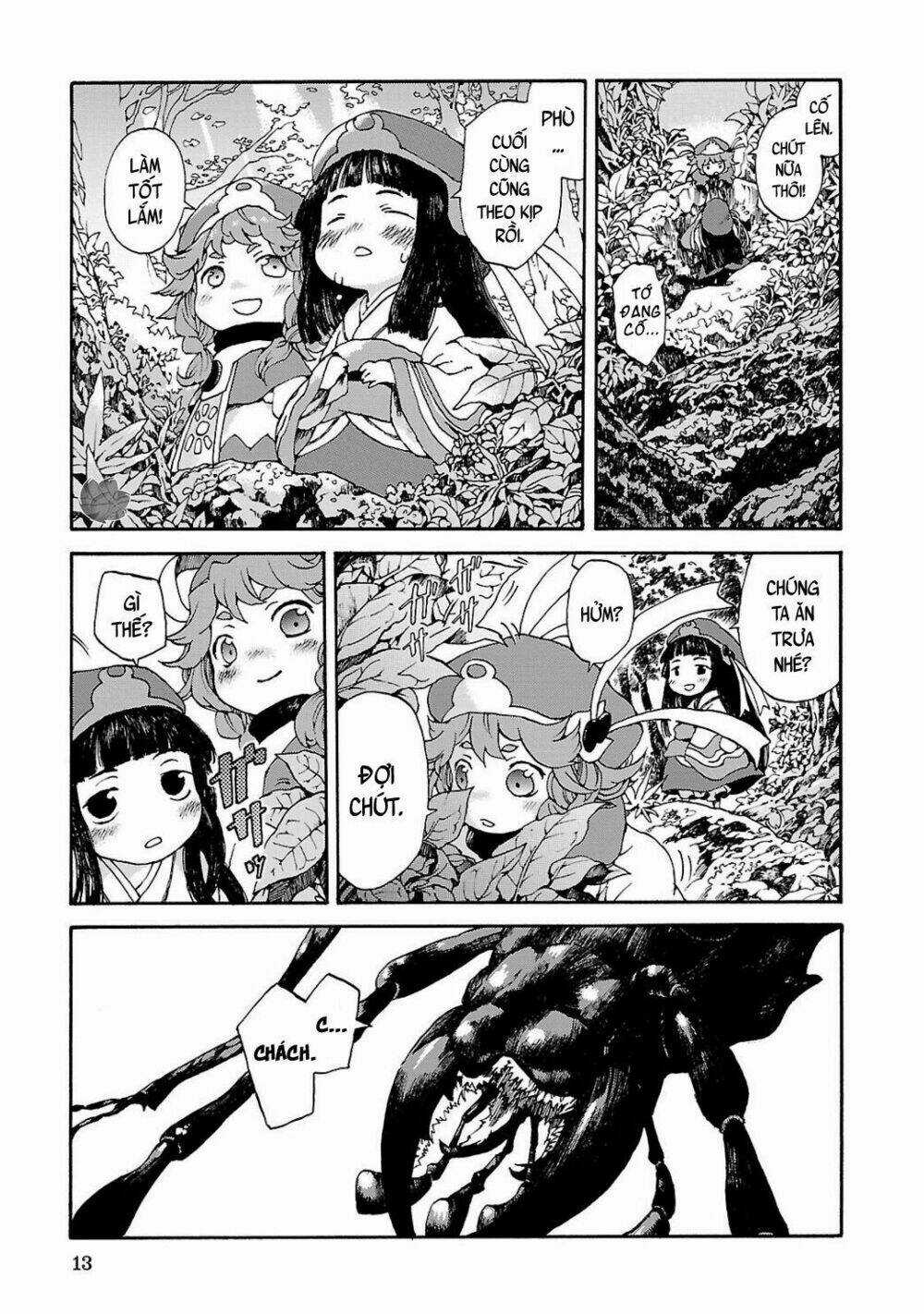 Cuộc Sống Tí Hon Trong Rừng Sâu. Chapter 1 trang 12