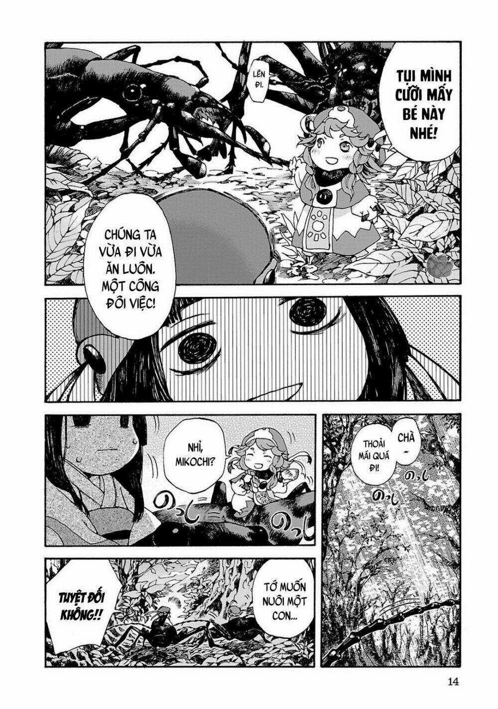 Cuộc Sống Tí Hon Trong Rừng Sâu. Chapter 1 trang 13