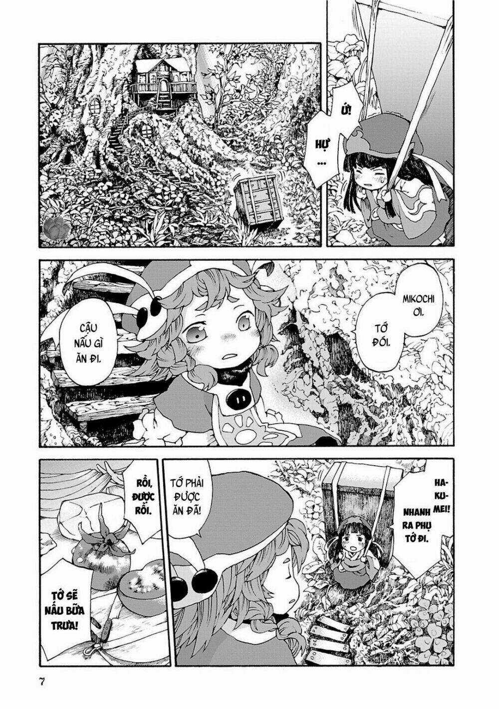 Cuộc Sống Tí Hon Trong Rừng Sâu. Chapter 1 trang 6