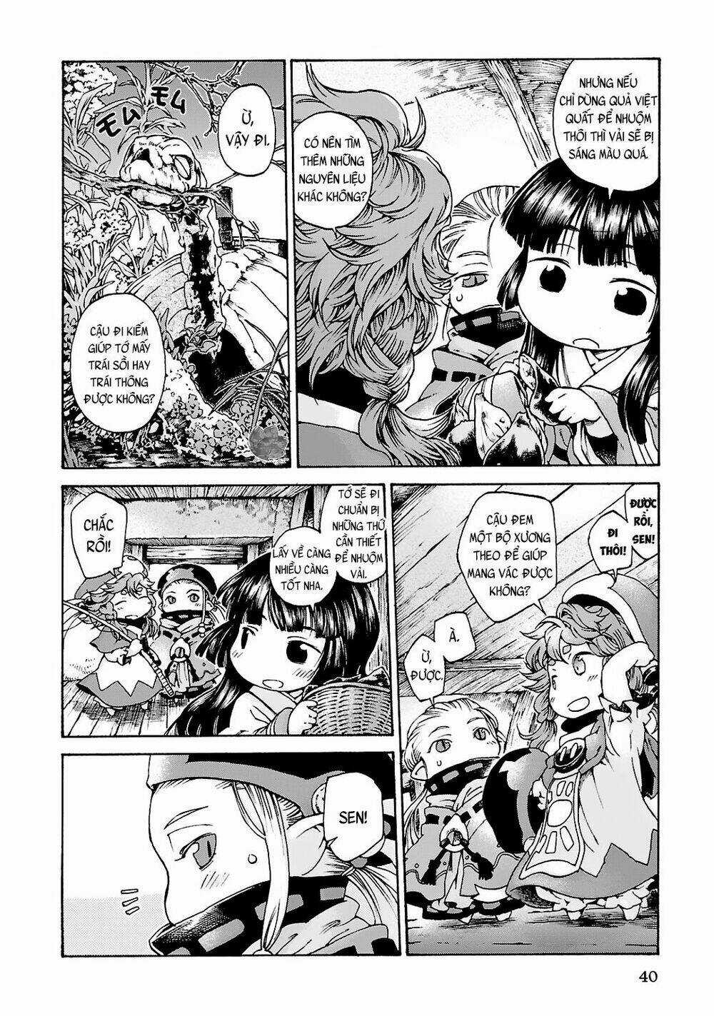 Cuộc Sống Tí Hon Trong Rừng Sâu. Chapter 10 trang 6