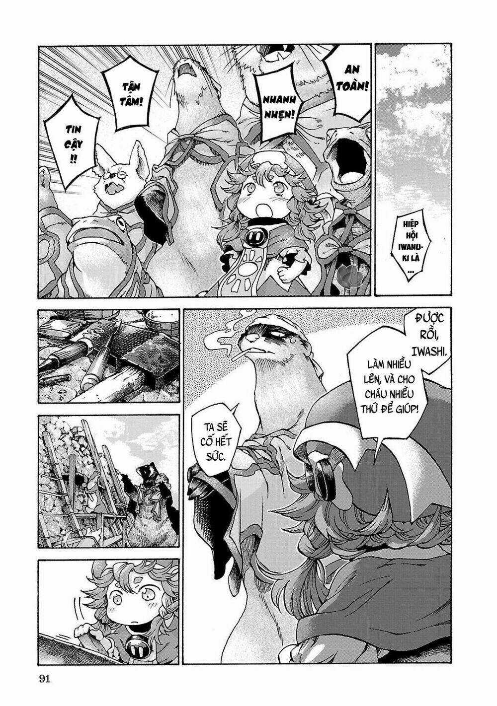 Cuộc Sống Tí Hon Trong Rừng Sâu. Chapter 11 trang 28