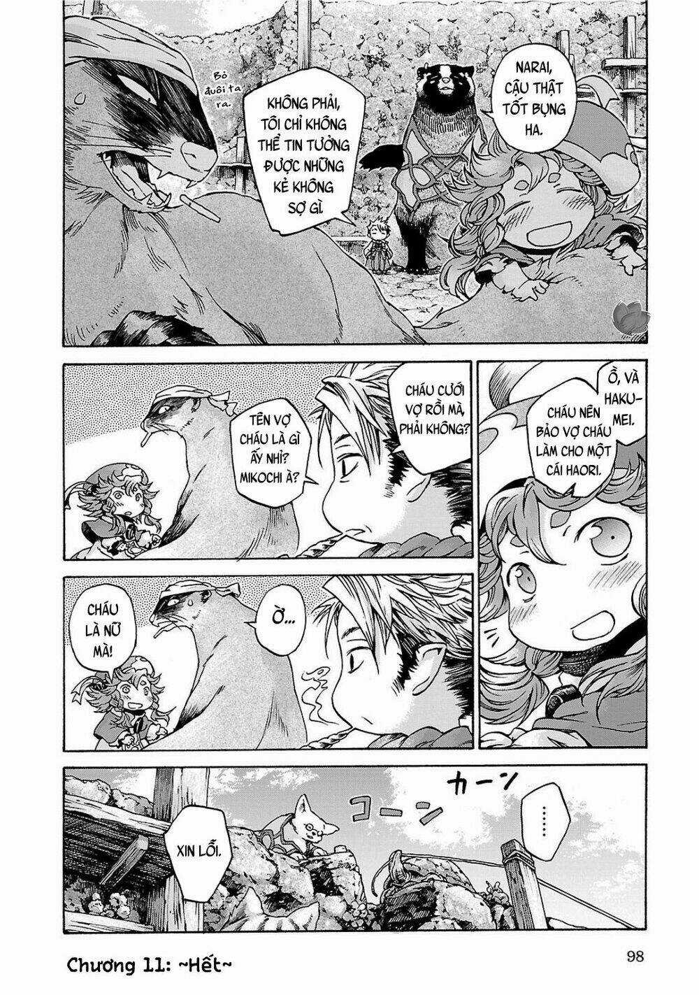 Cuộc Sống Tí Hon Trong Rừng Sâu. Chapter 11 trang 35