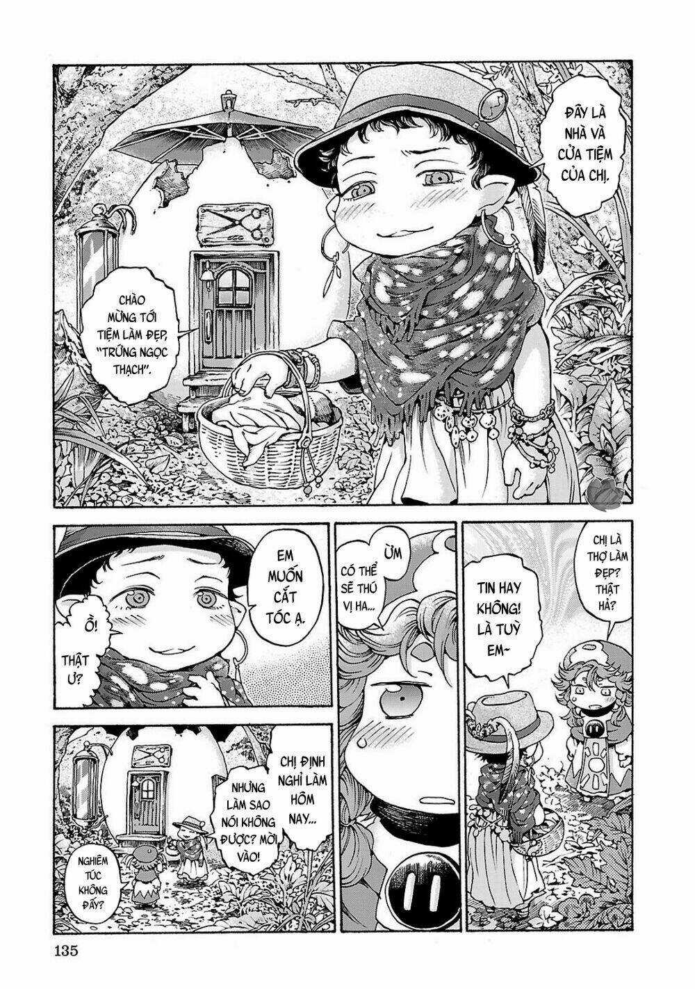 Cuộc Sống Tí Hon Trong Rừng Sâu. Chapter 13 trang 3