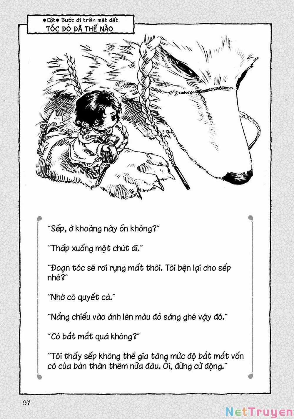 Cuộc Sống Tí Hon Trong Rừng Sâu. Chapter 30.2: Hồi ức của Tóc đỏ - Bình mình trên dây cáp trang 21