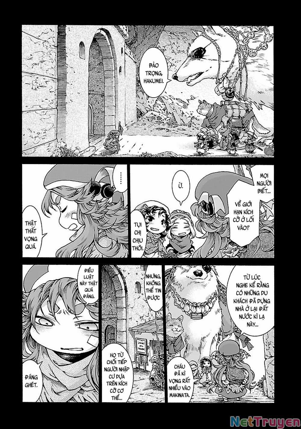 Cuộc Sống Tí Hon Trong Rừng Sâu. Chapter 30.2: Hồi ức của Tóc đỏ - Bình mình trên dây cáp trang 5