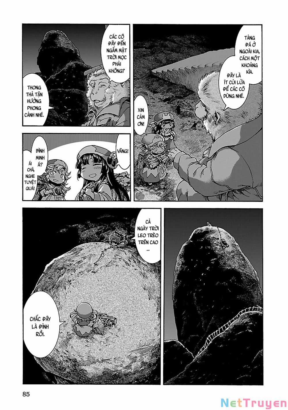 Cuộc Sống Tí Hon Trong Rừng Sâu. Chapter 30.2: Hồi ức của Tóc đỏ - Bình mình trên dây cáp trang 9